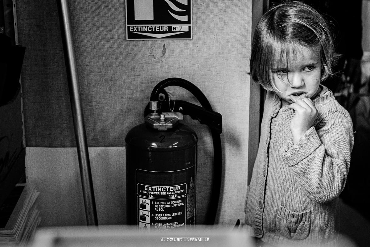 photo rentrée scolaire en famille